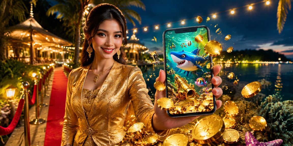 Permainan memancing bertemakan kebaya di Langkawi
