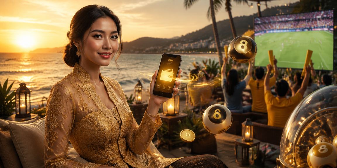 Permainan lotere dan hiburan bergaya kebaya di Pulau Pinang Malaysia